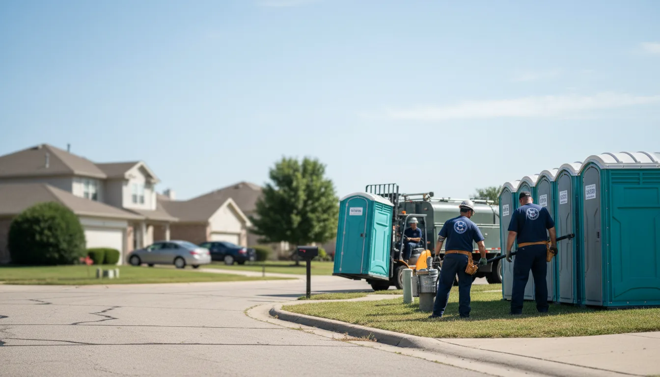 Porta Potty Rental in Saint Elmo, IL near me